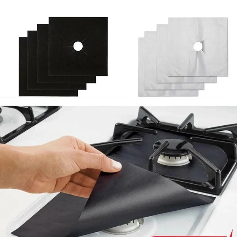 Home Cooking Cookbook - 1-6PCS Reusable Clean Mat Pad Home