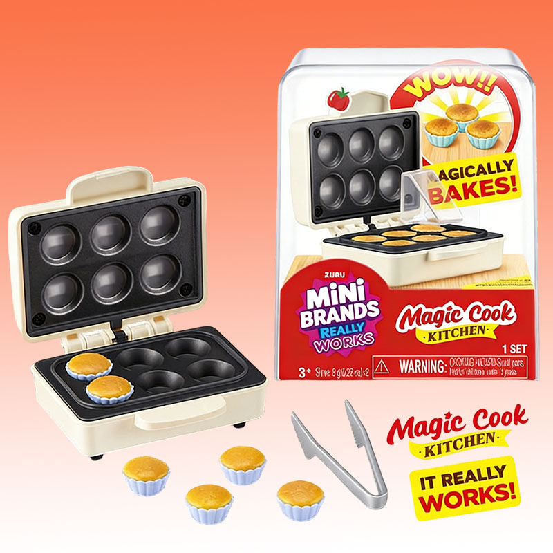 ZURU Mini Brands Magic Cook Ki - Home Cooking Cookbook recension och pris