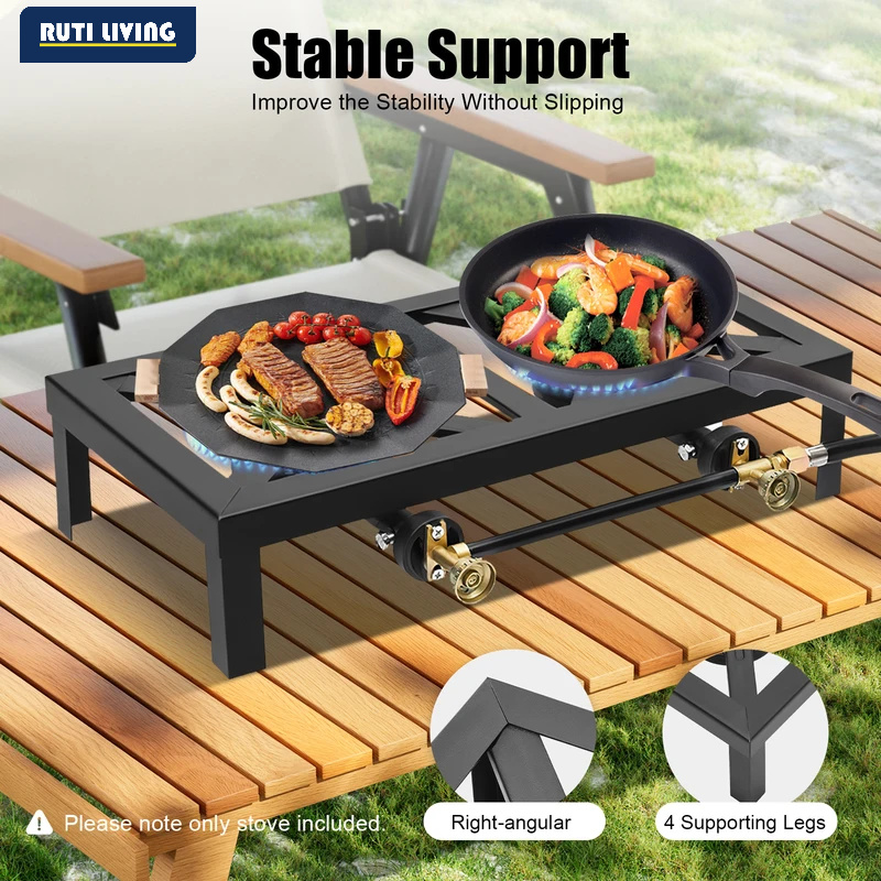 Portable 1/2 Burner Outdoor Ga - Home Cooking Gas recension och pris