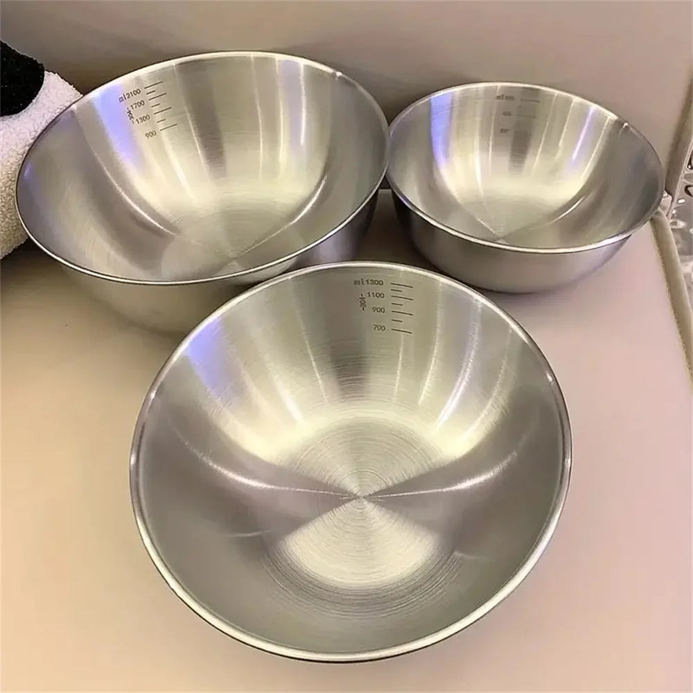 2026 Stainless Steel Mixing Bo - Home Cooking Cookbook recension och pris