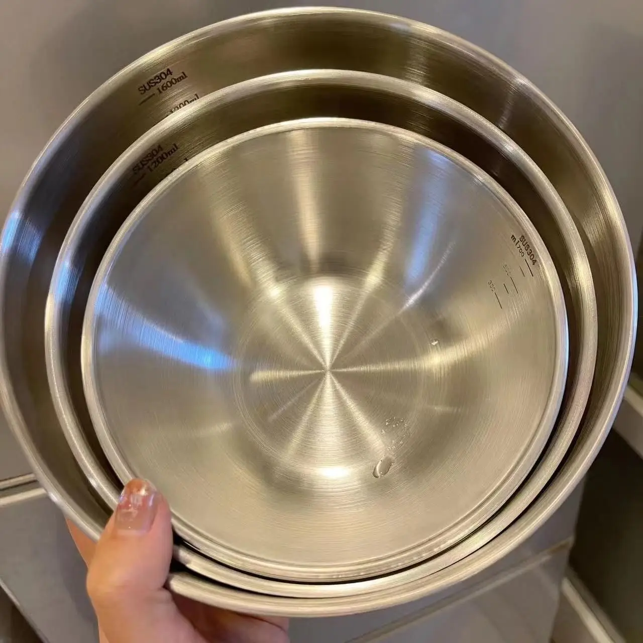 2026 Stainless Steel Mixing Bo - Home Cooking Cookbook recension och pris