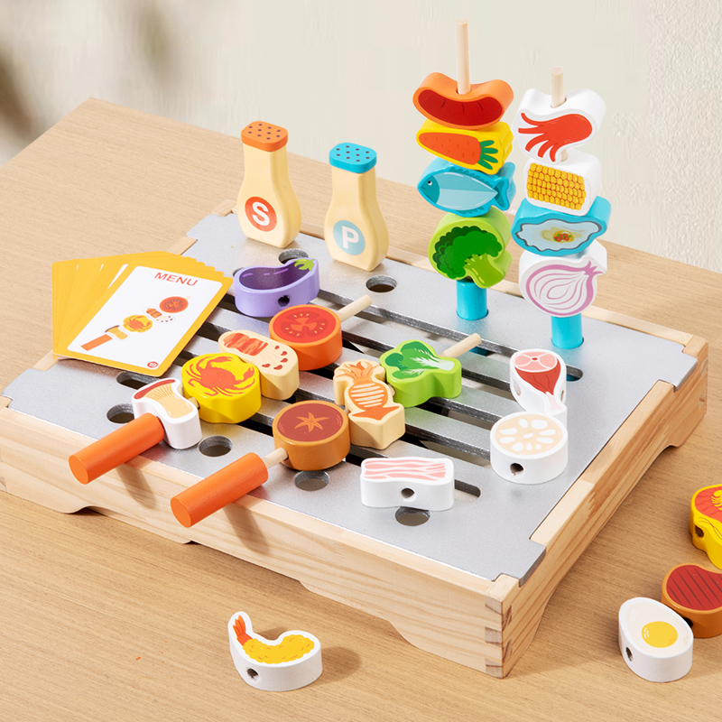 Children's Wooden Imitation Ba - Home Cooking Cookbook recension och pris